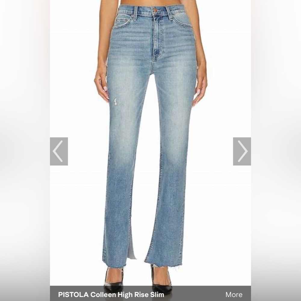 Pistola Light Blue Flare Jeans